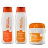 Mara Salom Maria Salome Color Care protection Kit for Dyed, Bleached or Chemically treated Hair - Shampoo 13.5 fl.oz. + Conditioner 13.5fl.oz. + Mask 11.8 fl.oz, Orange view 1