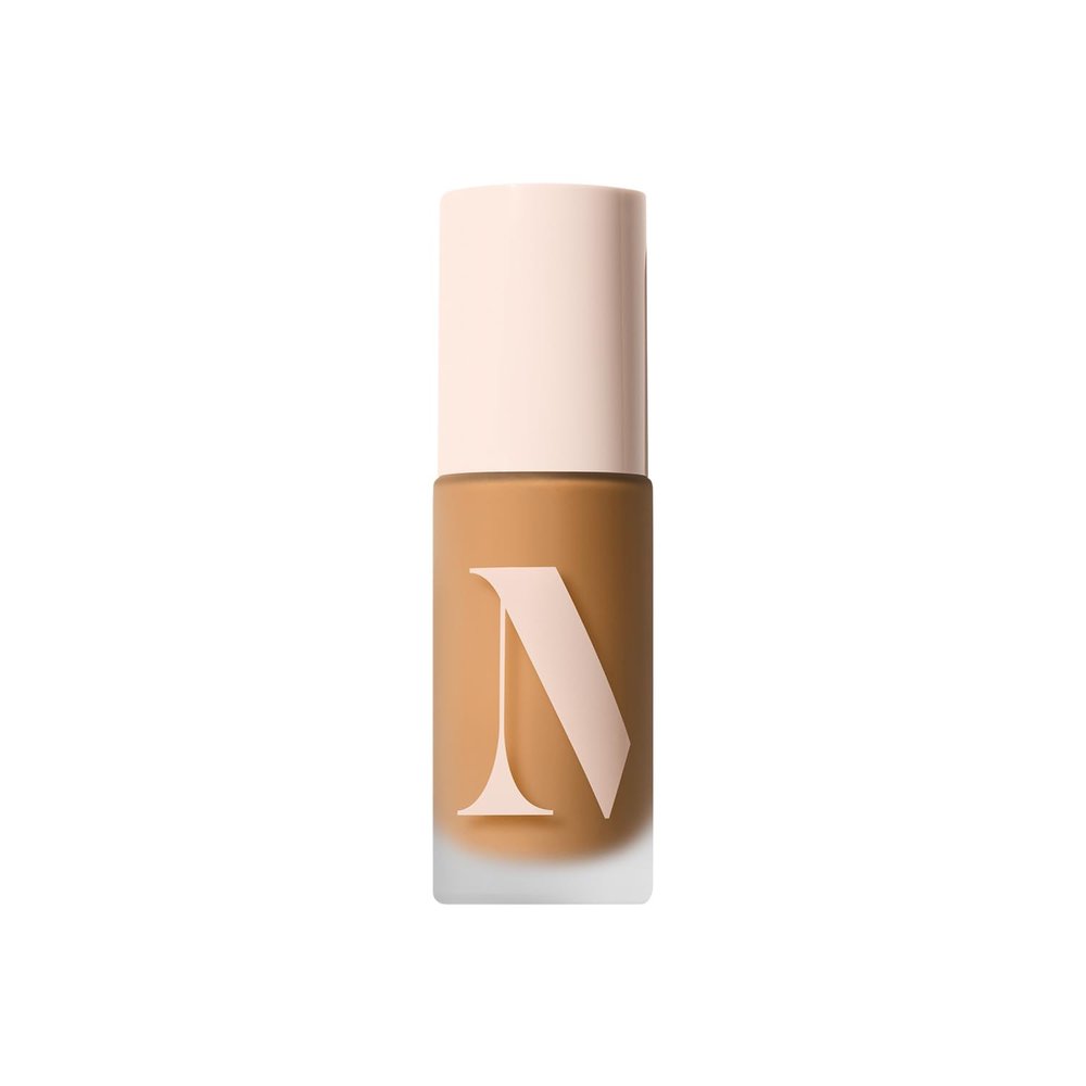 Morphe Lightform Dewy Foundation - Extended Hydration Foundation Makeup with a Lasting, Natural Radiant Finish - Long-Wearing Formula with Buildable, Medium Coverage - Tan 22W (1.01 fl oz)