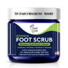 Exfoliating Foot Scrub with Pumice Stone powder - Gentle Moisturizing Foot Scrub for Dry Skin - Cracked Heel Repair for Smooth, Soft Feet - Pedicure Foot Spa 1 Pack view 1