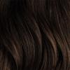 Luxy 100% Remy Human Hair  Halo Clip-In Hair Extensions Natural Looking Volume & Length - One-Piece - Easy 5-Min Application 180 grams 20" Mocha Brown Balayage view 2