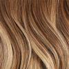 Luxy 100% Remy Human Hair, Classic 160g Clip-In Hair Extensions - 10 Wefts Multi-Dimensional Color for Natural Blending, Adds Volume & Length, Easy Apply & Remove 16" Chestnut Brown Balayage view 2