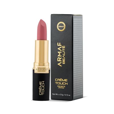 Armaf Beaut Crme Touch Bullet Lipstick - Matte Lipstick For Women, Enriched With Shea Butter | Copper Rose