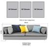 3 Pieces Waxing Aftercare Poster Bikini Waxing Prints Wall Art Brazilian Wax Hair Removal Treatment Canvas Painting Framed Artwork for Wax Salon Med Spa Decoration with Inner Frame view 2