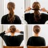 6 PCS Hair Bun Maker for Women Lazy Hair Curler Bun Clips Easy Magic Snap Roll Sponge Bun Donut Hair Maker for Women With Hair Ties view 3