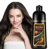 Natural Black Tea Hair Dye Shampoo 3-in-1, 100% Gray Hair Coverage in Minutes, Hair Instant Dye Shampoo for Women Men, Plant Based Hair Color Shampoo with Conditioner, Champu Con Tinte Para Canas view 1