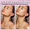 IONSGAKO White Highlighter Makeup Palette Face Highlighter Powder Iluminadores De Maquillaje Narutal Shimmer Glitter Highlighter Contour Powder Makeup Palette-02 Quicksand Gold view 3