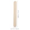 minkissy Smooth Wooden Wax Sticks Body Hair Removal Applicators for Salon Use Burr Safe Convenient Each for Waxing Kits and Hair Removal view 2