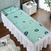 Cooling Massage Table Mattress Topper Spa Bed Padding with Breathing Hole Beauty Therapy Bed Cover Latex Anti-Slip Spa Bed Mattress Pad Rectangle with Elastic Bands,A,190 * 80cm view 1