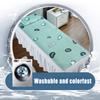Cooling Massage Table Mattress Topper Spa Bed Padding with Breathing Hole Beauty Therapy Bed Cover Latex Anti-Slip Spa Bed Mattress Pad Rectangle with Elastic Bands,A,190 * 80cm view 3