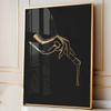 NATVVA 3 Pieces Art Prints Waxing Aftercare Body Waxing Poster Pictures Wax Procedure Sugaring Canvas Wall Painting for Beauty Treatment Waxing Salon Spa Decoration With Wooden Inner Frame view 2