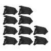 10Pcs Wig Mesh Cap Stretchable Lightweight Soft Breathable Comfortable Nylon Dome Weaving Black Wig Net Cap for Women Girls Cosplay Long Thick Hair view 4