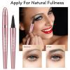 2Pcs Microblading Eyebrow Pen, Long-Lasting Waterproof Eyebrow Pencil with 4-Fork-Tip for 3D Realistic Brow, Easily Create Natural Hair-Like Brow Last All-Day, Eye Brow Pencils for Women -Gray view 4
