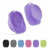 ARIOSOX, Soft Silicone Body Scrubber, Gentle Like a Hand Exfoliating Your Skin and Build Up Lather Easily, Back Large Suction Cup Easy to Store, Long-Lasting & Deep Clean (Purple) view 1