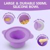 Wax Machine for Hair Removal in Pink Hair Waxing Kit for Women & Men At-Home Use, Silicone Pot, 0.6lb Salon-Grade Brazilian Wax Beads for Face Eyebrow Bikini Armpit Legs Full Body Beginner-Friendly view 4