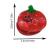Tomato Hair Clips,Fruit Shape Claw Clip,Tomato Shape Hairpins,Acetate Hair Barrettes for Girls,Small hair Claw Clips for Women,Pack of 3 (Tomato) view 2