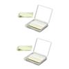 FOMIYES 2sets Tea Oil Absorbing Blotting Sheets Mirror Makeup Oil Control Papers for Oily Skin Portable Face Cleaning Paper for Removal Includes Replacement Sheets view 1
