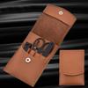 4pcs Manicure Pedicure Set Finger Scissors Grooming Tool With Leather For Case For Women Men view 4