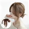 12inch French Bangs Natural Synthetic Eight Bangs for Woman Two Clips Clip In Hair for Hair Loss (Light brown) view 4