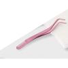 Hair Removal Tweezers Stainless Steel False Eyelashes Tweezers Applicator Clip False Eyelashes Wearer With Comb Curved Straight Makeup Tools for Girls Tweezers (One Color) view 2
