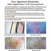 Skin Hair Scalp Detector Hair Follicle Facial Skin Oil Moisture 15 Inch HD LCD Screen Microscope Tester view 4