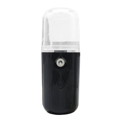 Portable Nano Facial Mister - Handy Cool Mist Sprayer | 30ml Visual Water Tank Facial Sprayer | Moisturizing Atomization Nano Mister | Handy Mist Sprayer | Rechargeable Cool Mist Facial Steamer