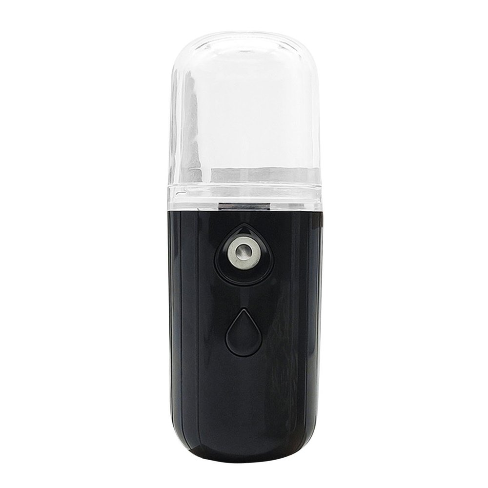 Portable Nano Facial Mister - Handy Cool Mist Sprayer | 30ml Visual Water Tank Facial Sprayer | Moisturizing Atomization Nano Mister | Handy Mist Sprayer | Rechargeable Cool Mist Facial Steamer