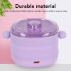 Pyhodi Hair Removal Wax Warmer, 100W Collapsible Silicone Wax Heater Machine, Temperature Adjustable Wax Melt Warmer with Honey Wax, Hard Wax, for Home Use (US Plug 100240v 110-120V) view 2