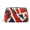 Mlmnbvc Small Makeup Bag Cosmetic Pouch Makeup Organizer, Toiletries Bag Women Travel Makeup Essentials 6.7 x 4.3 x 3 in - Guitar British Flag view 1
