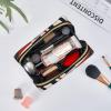 Mlmnbvc Small Makeup Bag Cosmetic Pouch Makeup Organizer, Toiletries Bag Women Travel Makeup Essentials 6.7 x 4.3 x 3 in - Guitar British Flag view 4