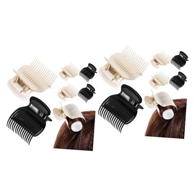 FRCOLOR 24pcs Hair Curler Claw Clips Hot Roller Clips for Women Styling Tools for Long Hair Salon Quality Easy to Use