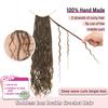 Goddess Bohemian Box Braids Crochet Hair 7 Packs 24 Inch Boho Crochet Braids for Black Women Pre Looped Braiding Hair with Curly Ends, M33/30/27 view 3