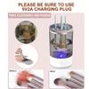 Electric Makeup Brush Cleaner-Portable Compact Design for Travel Home Use - Professional Makeup Brush Cleaning Machine-for Makeup Lovers & Professionals view 2