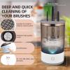 Electric Makeup Brush Cleaner-Portable Compact Design for Travel Home Use - Professional Makeup Brush Cleaning Machine-for Makeup Lovers & Professionals view 4