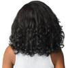 Sensationnel Curls Kinksandco Half Wig - Rain Maker Instant Weave Drawstring Cap for Natural 3C to 4C Hair Textures (1B OFFBLACK) view 2