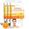 Skin 2.0 Vitamin C & Collagen Under Eye Patches - Dermatologist Tested - Brightens Dark Circles, Tightens Under Eye Area, Anti-Aging - Natural Ingredients Korean Skin Care - All Skin Types - 15 Pairs view 1
