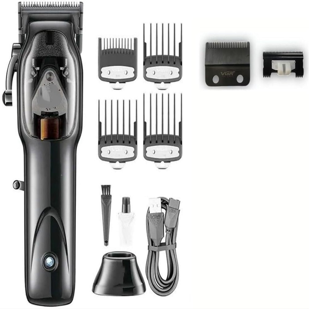 IBDRYKK Pro Hair Clipper, Hair Clipper Professional Hair Trimmer Coating Hair Cutting Machine Adjustable High Power Barber Machine for Men(1 Blade with Box)