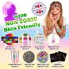 FACEGEM LONDON Face Paint Kit - Glitter Tattoos, Face Gems, Temporary Tattoos, Festival Accessories for Kids & Girls Birthday Present view 2