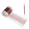 200Pcs Disposable Cotton Swab Iodophor Skin Disinfection Swab Individually Wrapped Pads Double Head Cotton Swab Iodine For Outdoor Medical Supplies view 1