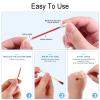 200Pcs Disposable Cotton Swab Iodophor Skin Disinfection Swab Individually Wrapped Pads Double Head Cotton Swab Iodine For Outdoor Medical Supplies view 4