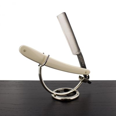 West Coast Shaving Ivory-Colored Straight Razor, 5/8 Carbon Steel
