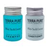 Terra Pure White Tea and Coconut Shampoo and Conditioner, Travel Size Hotel Amenities, 1 oz. (Case of 100) view 1
