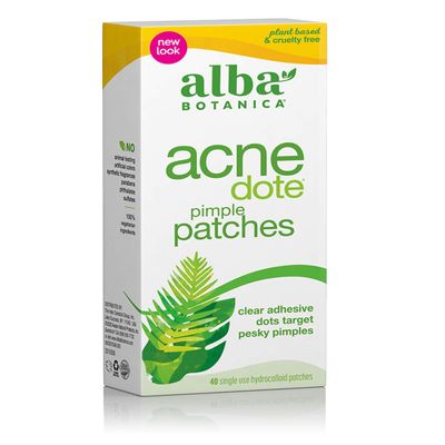 NinthAvenue Basics Al.ba Botanica Patch Acnedote Pimple 40ea Pack of 6