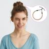 10pcs Hair Hooks Double Hook Hair Bands Elastic Ponytail Holder Headwear Stylish Women Hairband Accessories view 4