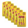 Carmex Medicated Lip Balm Tubes, Lip Moisturizer for Dry, Chapped Lips, 0.35 OZ - (6 Packs of 3) view 1