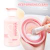 NinthAvenue Basics Vianomi Makeup Brush Cleaner Liquid 10.1 fl.oz (300 mL) - Makeup Brush Cleaner Solution for Makeup Brushes, Beauty Sponge, Powder Puff, Pink view 4