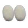 2-Pack Exfoliating Body Scrubber Loofah Sponge,Loofah Sponge Exfoliating Body Scrubber - Natural Luffa & Terry Cloth, Body Scrubbers for Men and Women,Perfect for Bath Spa and Shower view 1