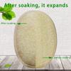 2-Pack Exfoliating Body Scrubber Loofah Sponge,Loofah Sponge Exfoliating Body Scrubber - Natural Luffa & Terry Cloth, Body Scrubbers for Men and Women,Perfect for Bath Spa and Shower view 3