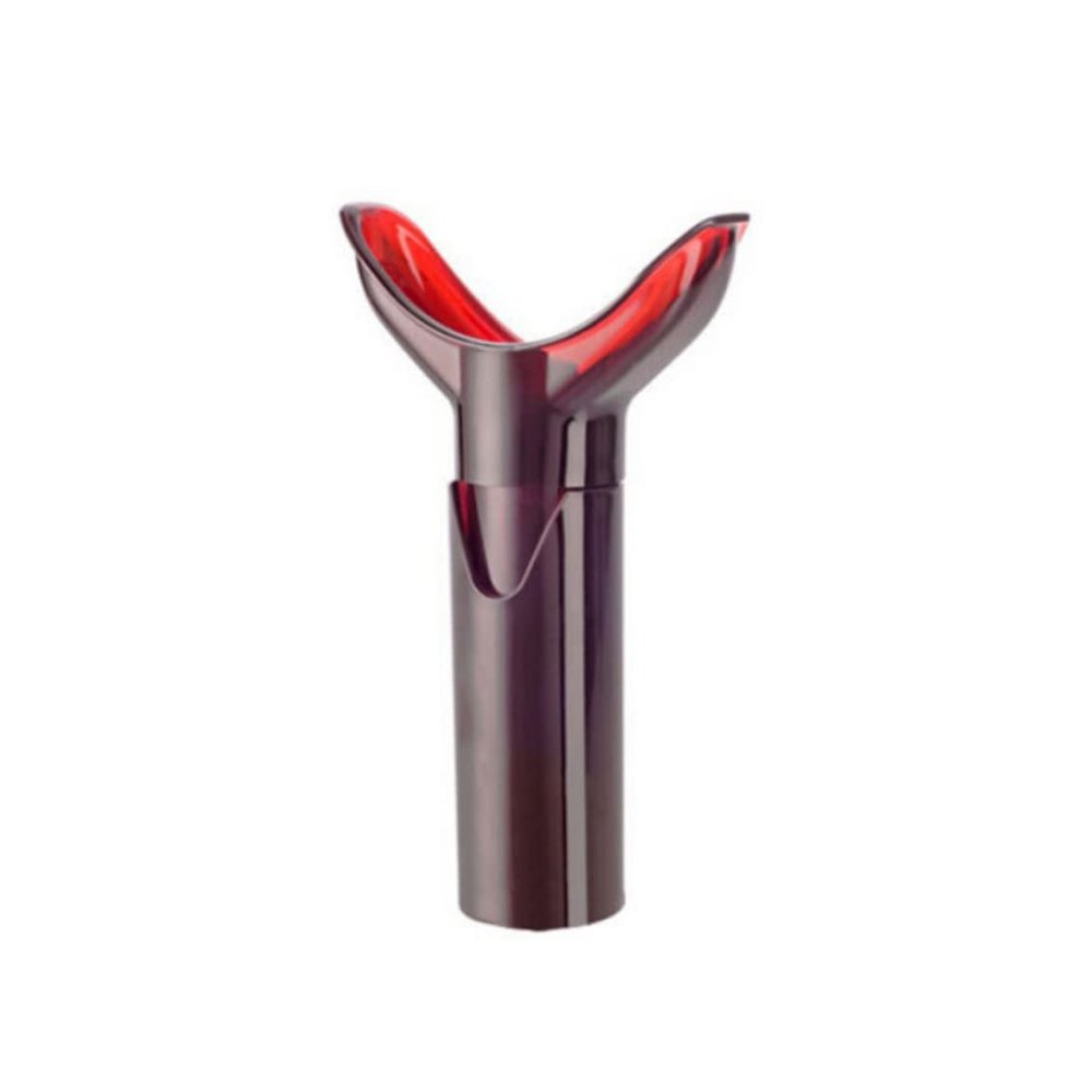 Lip Plumper Pumps Lip Plumper Tool for Sexy Lips Device Enhancer Pump for Fuller Softer Lips Plumper and More Beautiful Universal Size (Dark Red).