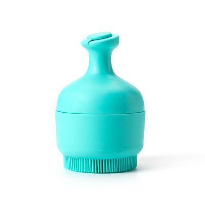 NCHACHWNE Silicone Cleansing Brush relieves sunburn, eliminates puffiness, deeply cleanses, is soft and delicate, 69.9*105.2*75.5, Blue