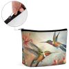Makeup Bag Travel Cosmetic Bag Portable Beautiful Hummingbirds Toiletry Bag Large Capacity Zipper Pouch Makeup Organizer Case Waterproof Toiletry Pouch for Women Men view 4